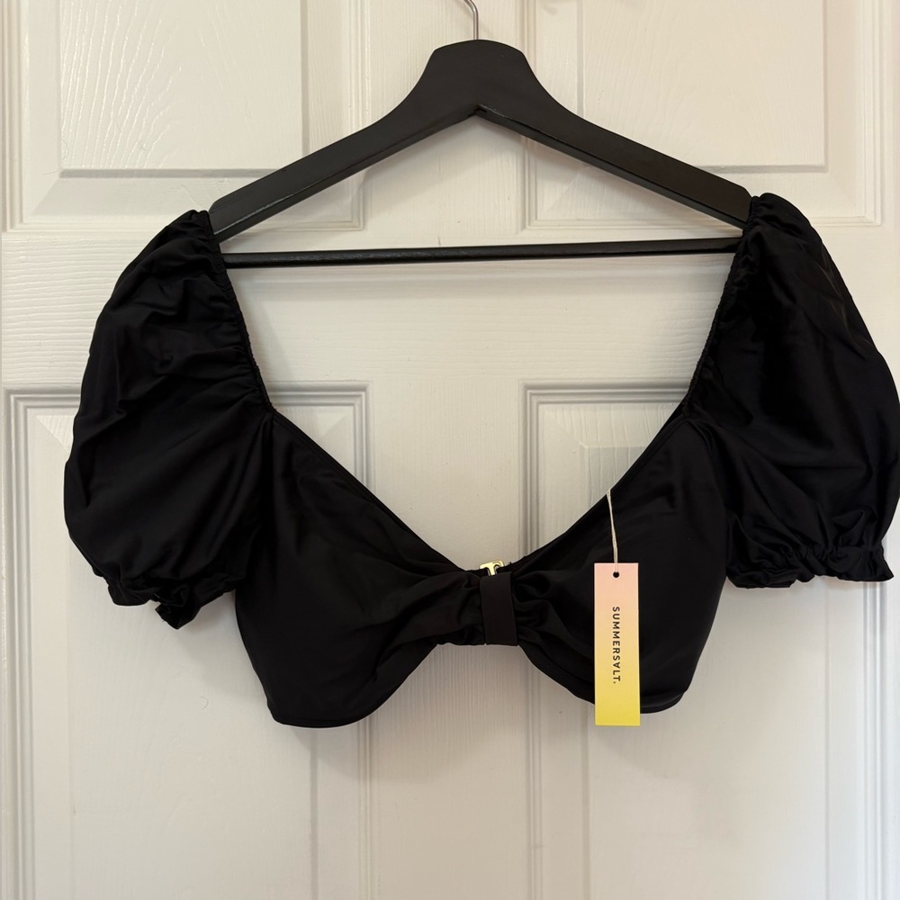 Summersalt Black Adjustable Strap Top